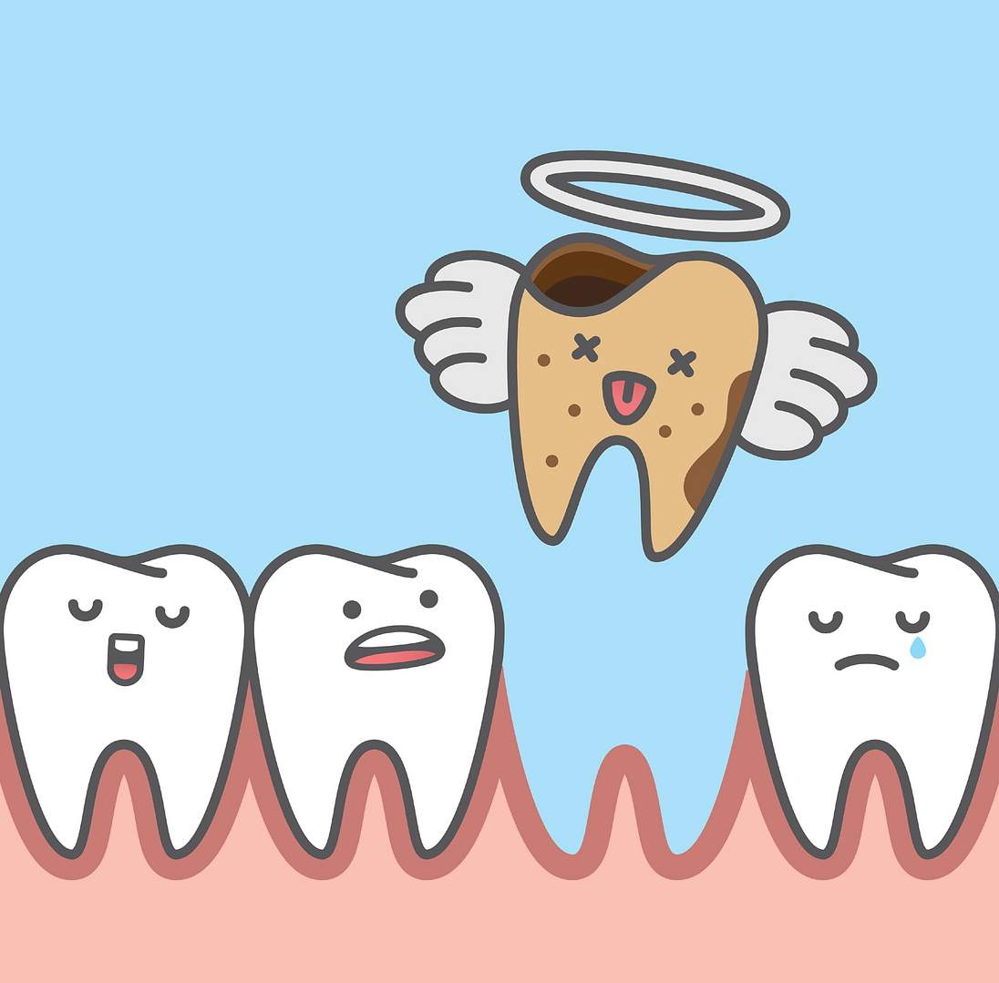 knocked out tooth