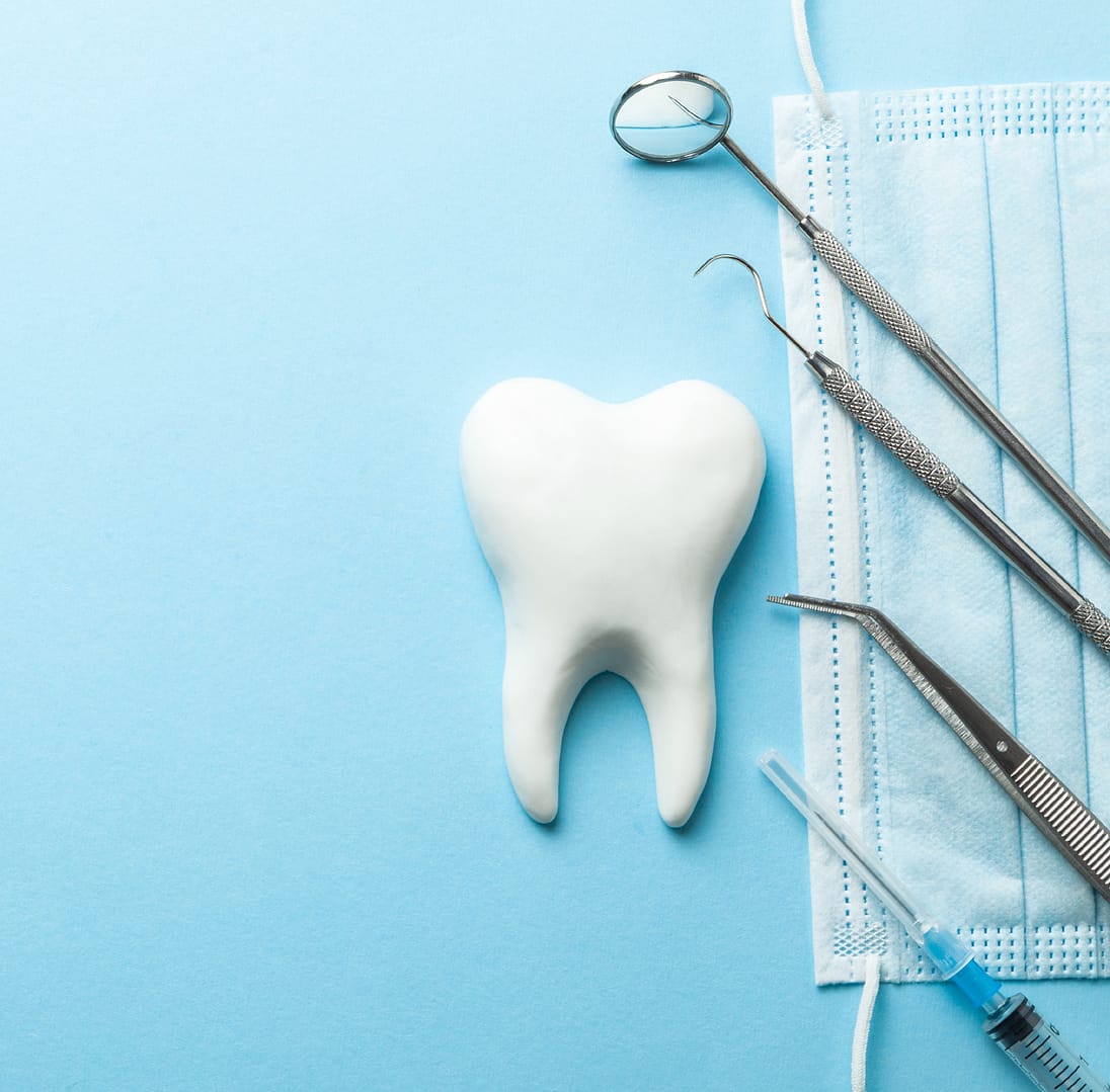 Tooth and dental instruments